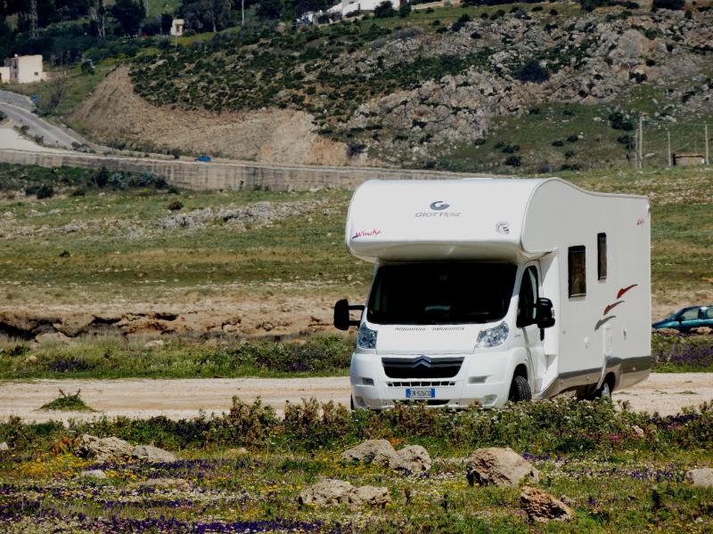 Camper in viaggio